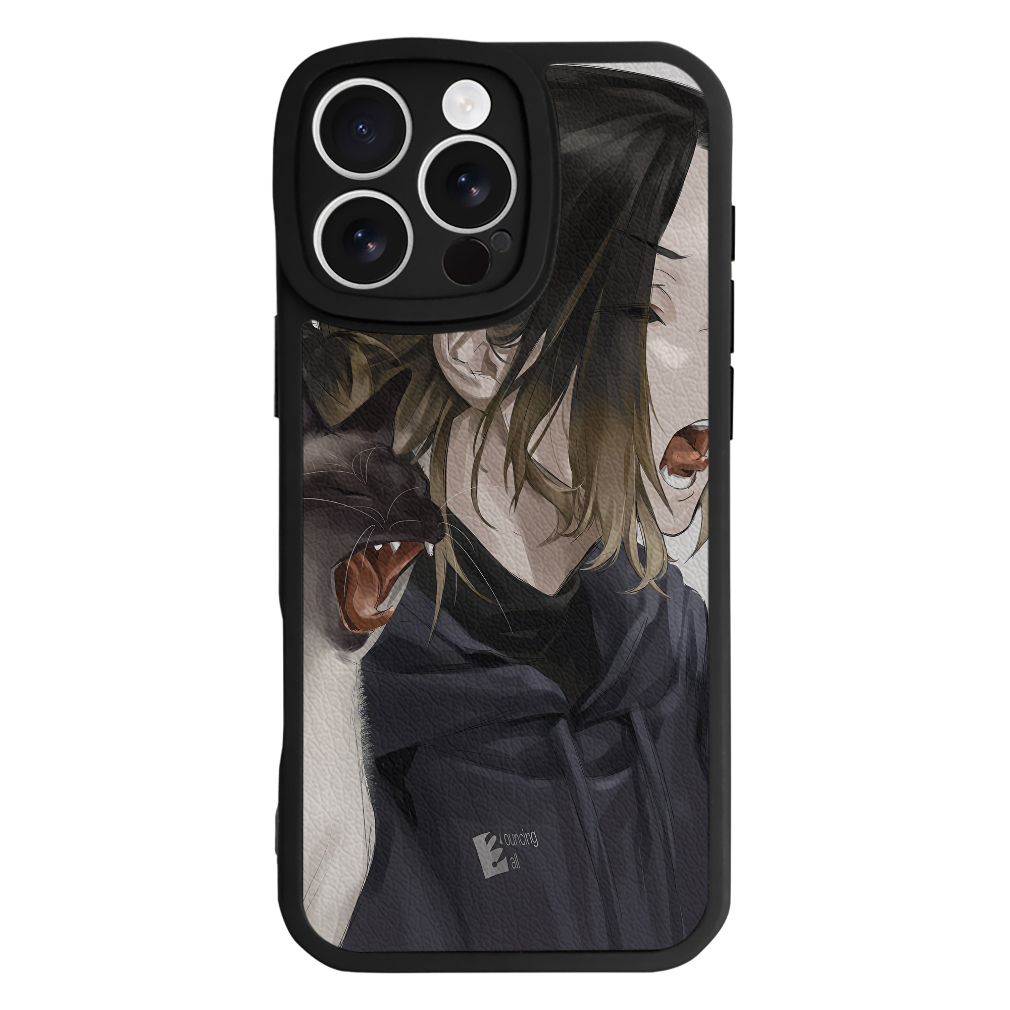 （画像用） ハイキュー!! Haikyu!! 【iPhone 16シリーズ対応】シリコンスマホケース（レザー調） 材質：シリコン